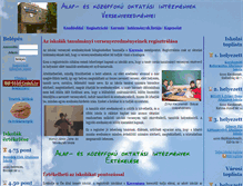 Tablet Screenshot of iskolak.webszinhaz.eu
